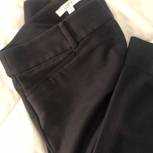 LOFT Black Pants curvy fit